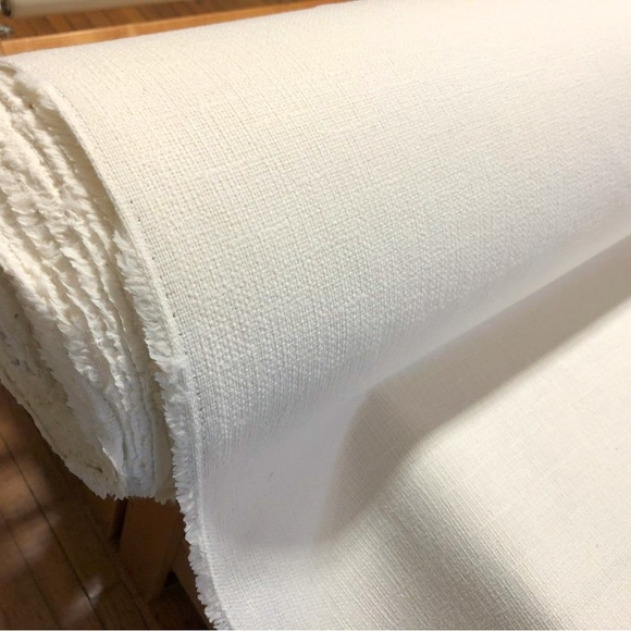 Valdese Weavers Drus color Snow Performance Fabric - Picture 2 of 5